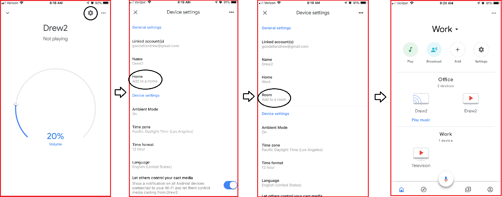 connecting samsung tv to google mini