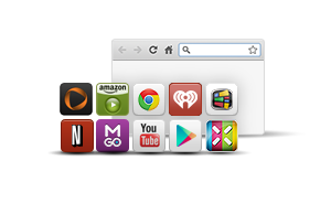 Featuring <red>Google TV&trade;</red>