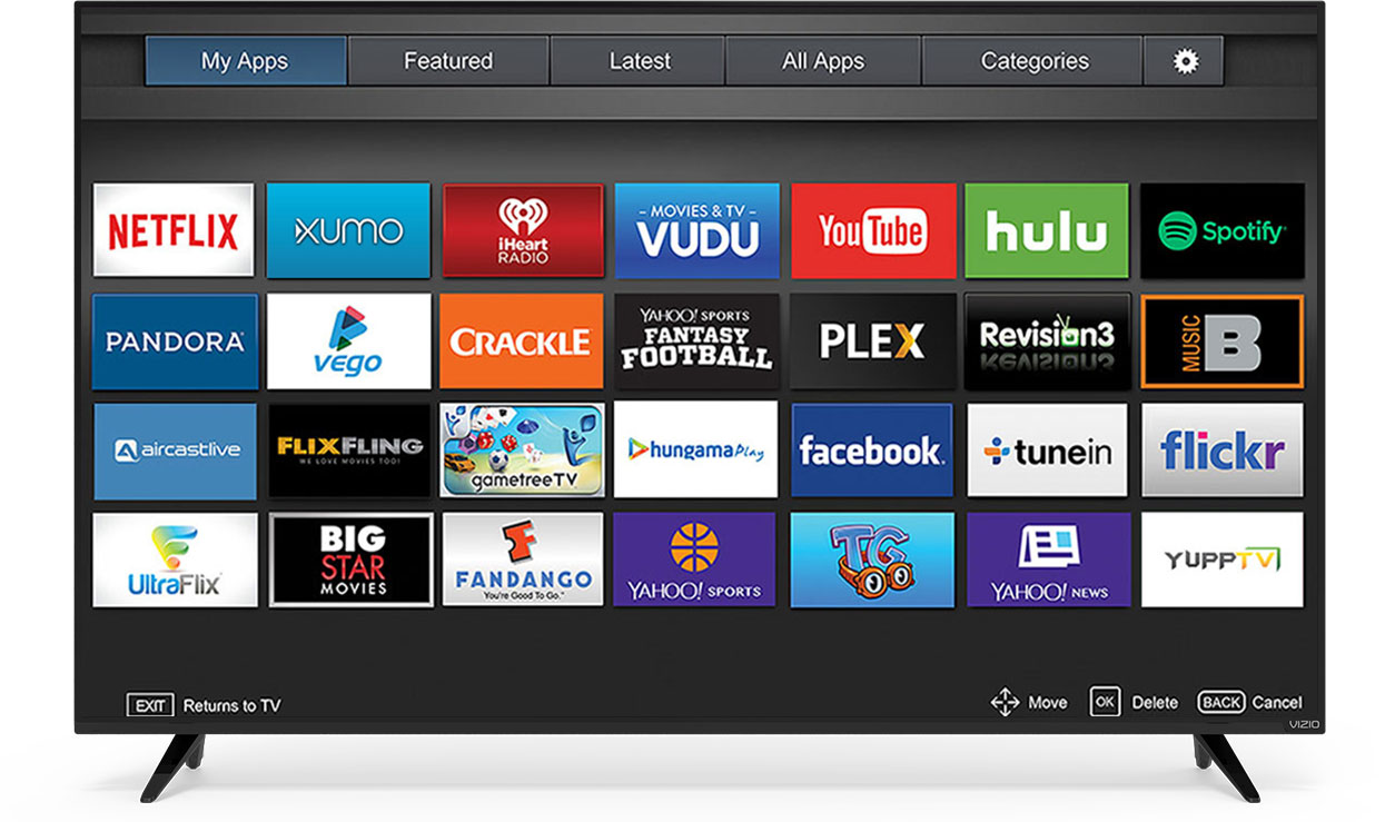 VIZIO Smart TV Apps | VIZIO - How To Download An App On Vizio Tv