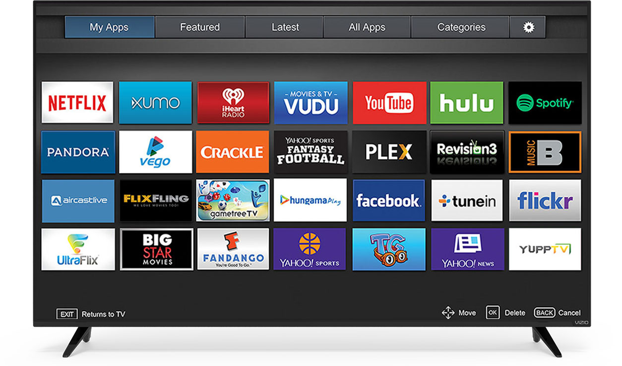 VIZIO Smart TV Apps VIZIO VIZIO Smart TV Apps VIZIO