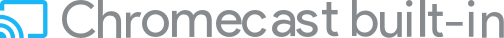 Chromecast built-in Logo
