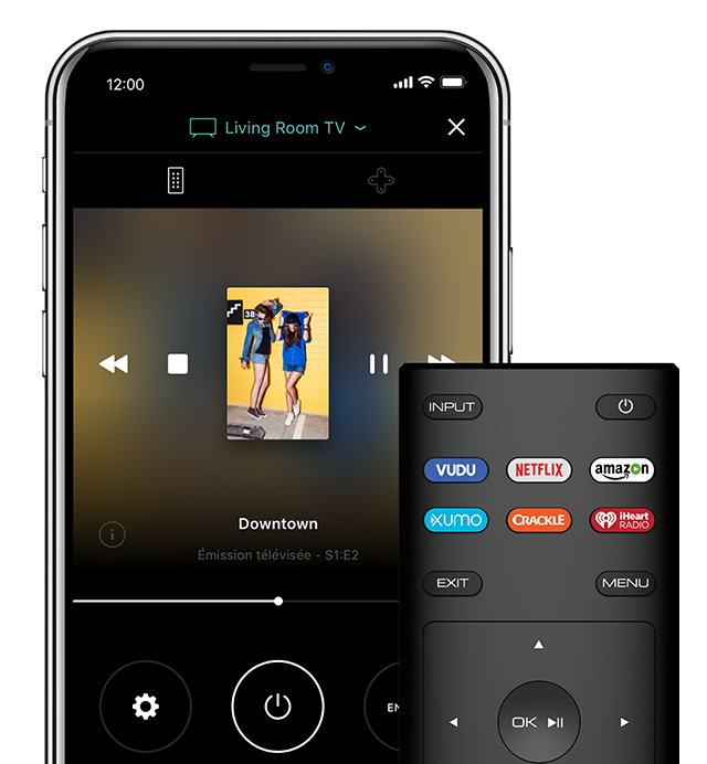 VIZIO remote and SmartCast App