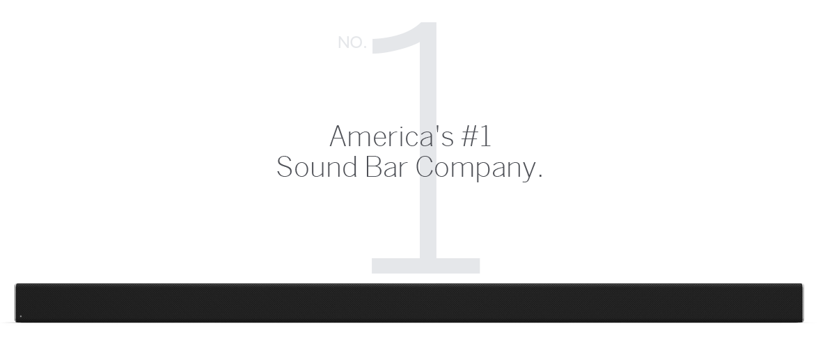 America's #1 soundbar company