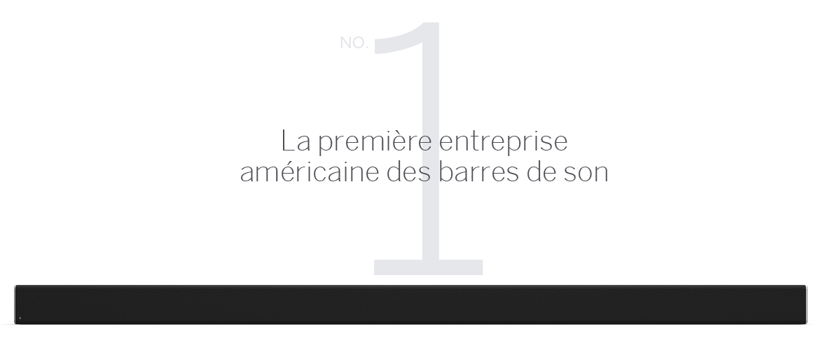 America's #1 soundbar company