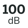 100 dB